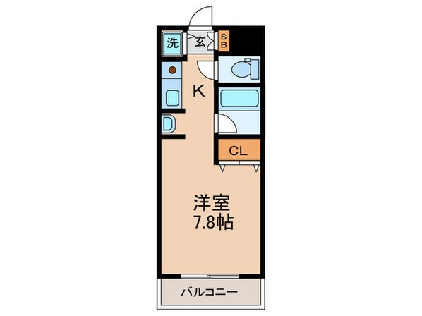 サンフェスタ東福寺　Ｃ棟の物件間取画像